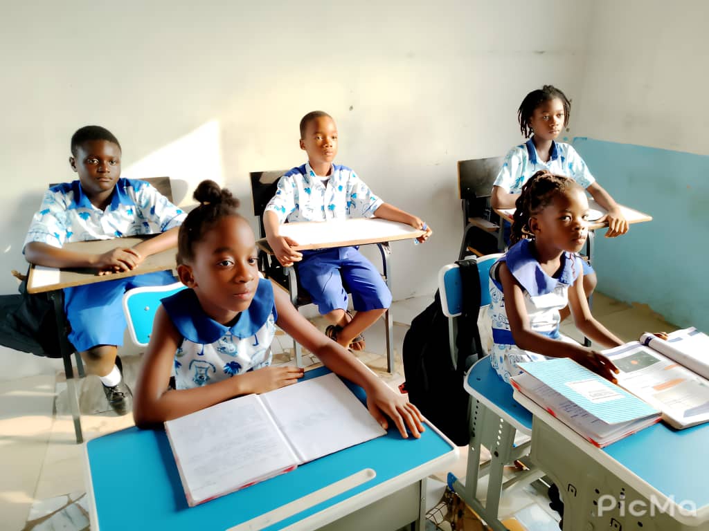Students in classroom